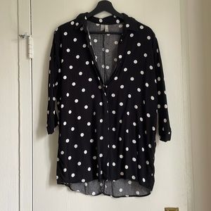 ASOS polka dot shirt